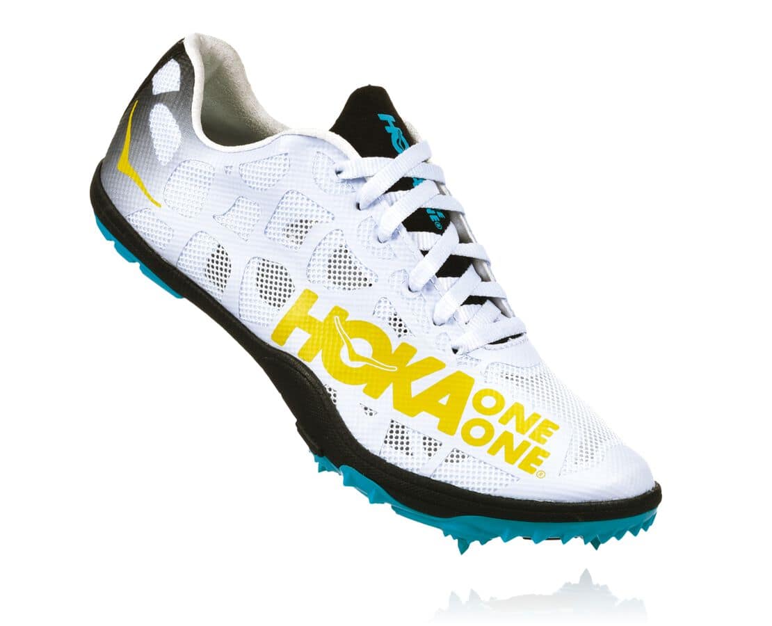 Hoka One One Rocket Ld Philippines - Womens Track Spikes - Black / Cyan | GC6187420